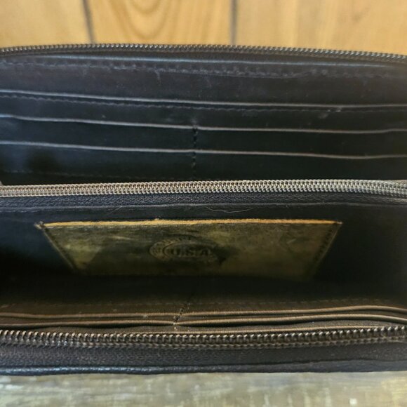 Cowhide wallet - Picture 4 of 5